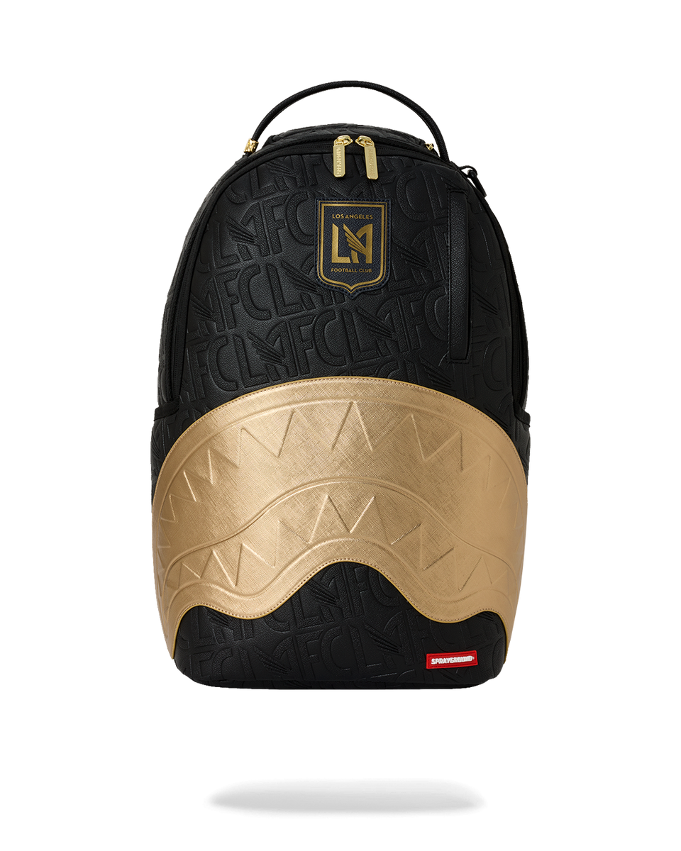 MLS LAFC GOLD SHARK DLXSV BACKPACK – SPRAYGROUND®