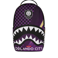 SPRAYGROUND® BACKPACK MLS COLLAB - ORLANDO CITY CHECK SPLIT DLXSV BACKPACK