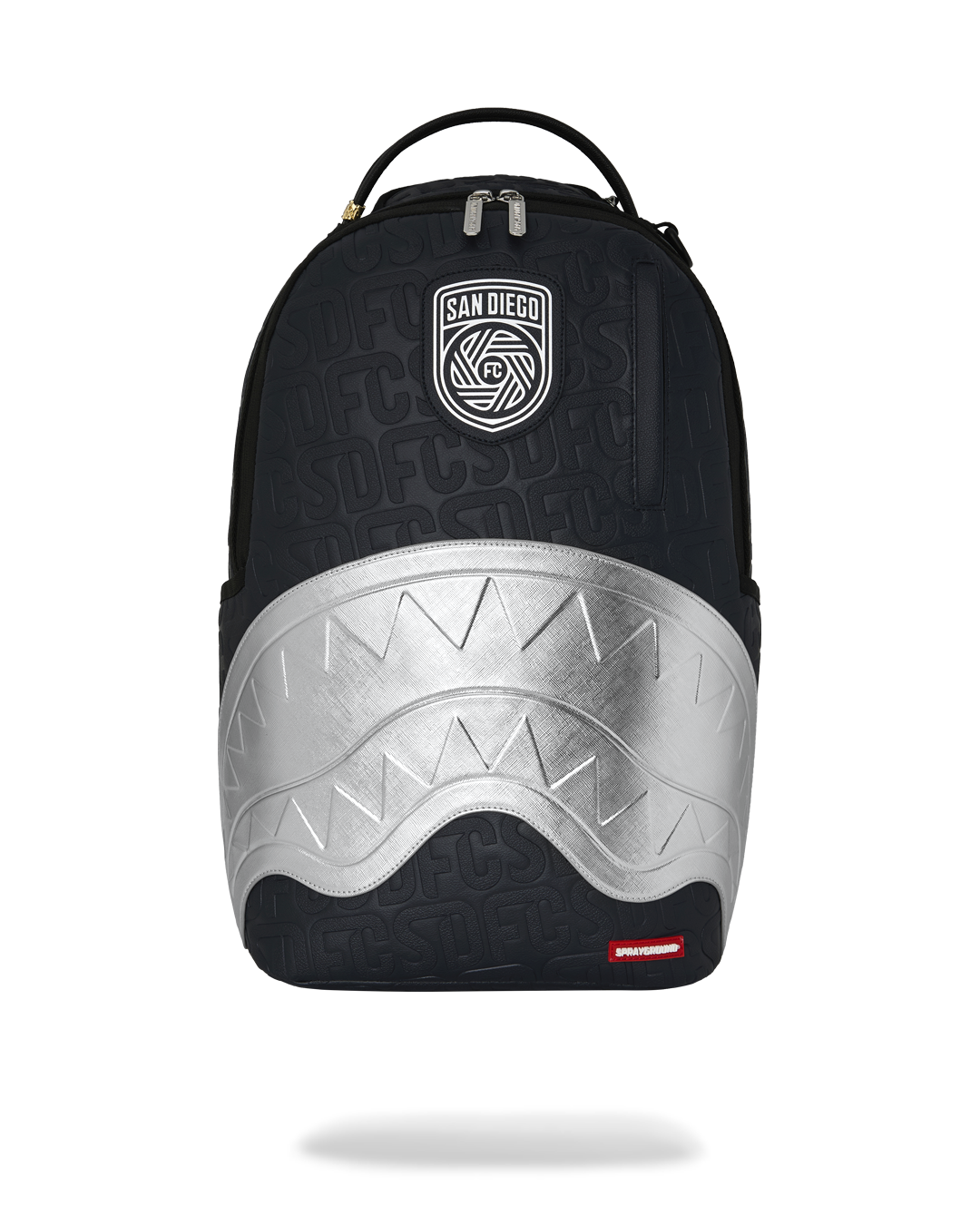 MLS COLLAB - SAN DIEGO SILVER SHARK DLXSV BACKPACK – SPRAYGROUND®
