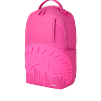 SPRAYGROUND® BACKPACK EMBOSS PINK DRIP CHECK BACKPACK