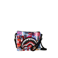 SPRAYGROUND® POUCHETTE TAGGED UP PUFFER CROSSOVER CLUTCH
