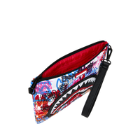 SPRAYGROUND® POUCHETTE TAGGED UP PUFFER CROSSOVER CLUTCH