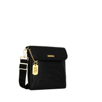 SPRAYGROUND® SLING SHARK CENTRAL GOLD TAG MESSENGER SLING