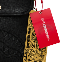SPRAYGROUND® SLING SHARK CENTRAL GOLD TAG MESSENGER SLING