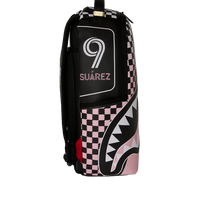 SPRAYGROUND® BACKPACK MLS COLLAB - INTERMIAMI LUIS SUAREZ PINK STRIPE BACKPACK
