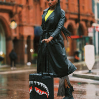 SPRAYGROUND® LUGGAGE SCRIBBLE SHARK CARRY-ON LUGGAGE