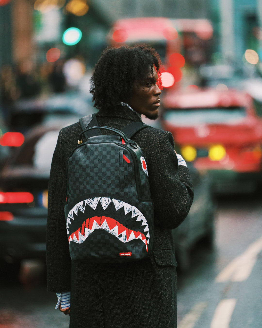 SPRAYGROUND® BACKPACK SCRIBBLE SHARK BACKPACK