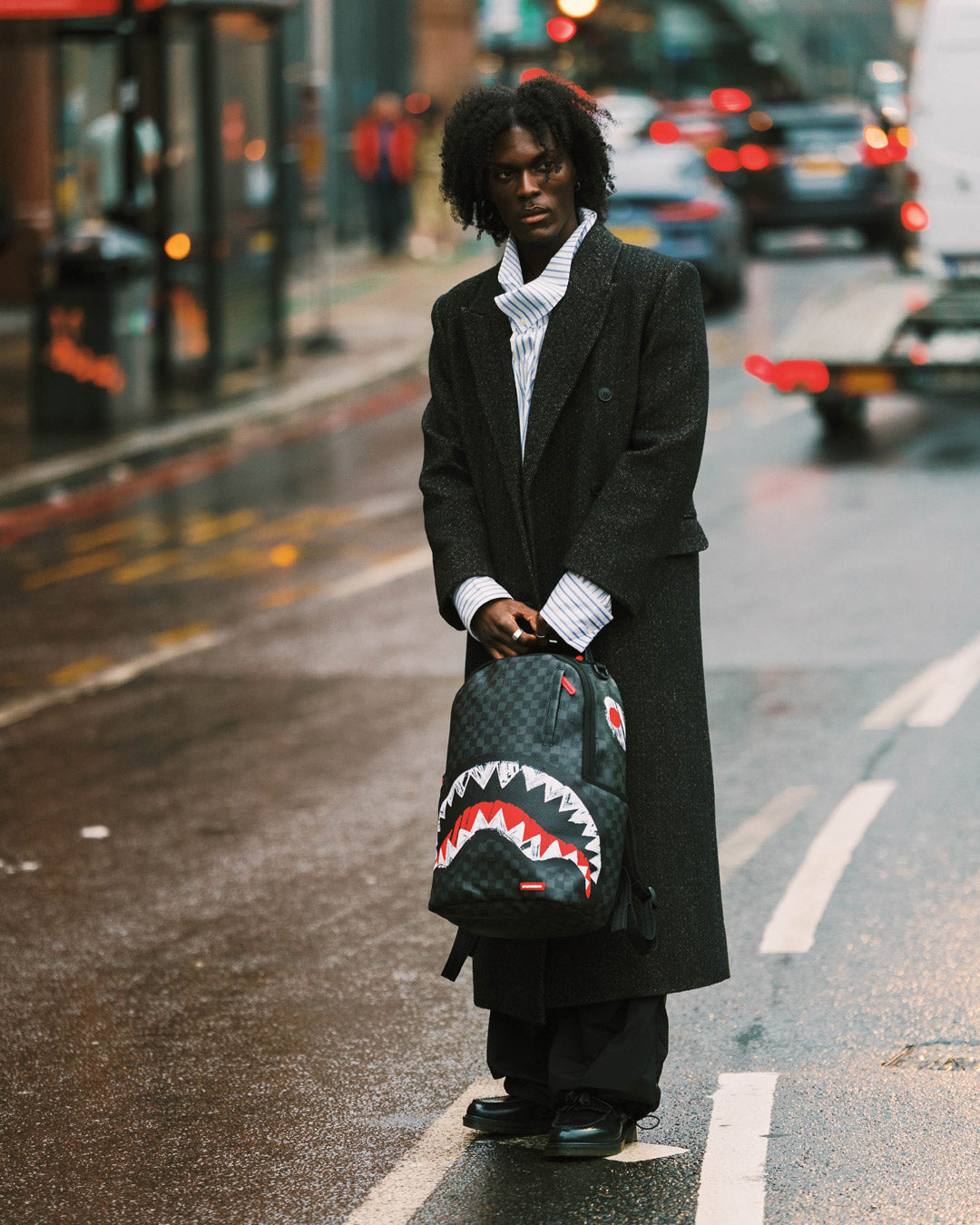 SPRAYGROUND® BACKPACK SCRIBBLE SHARK BACKPACK