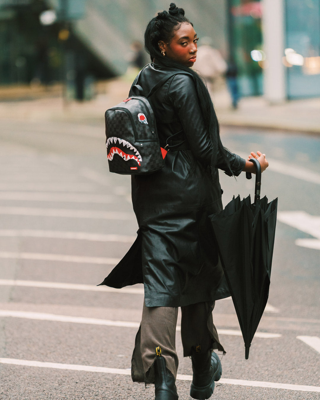 SPRAYGROUND® BACKPACK SCRIBBLE SHARK SAVAGE BACKPACK