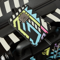 SPRAYGROUND® LUGGAGE A.I. PATH TO THE FUTURE III HARDSHELL CARRY-ON LUGGAGE - SANDFLOWER COLLAB