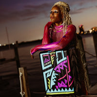 SPRAYGROUND® LUGGAGE A.I. PATH TO THE FUTURE III HARDSHELL CARRY-ON LUGGAGE - SANDFLOWER COLLAB