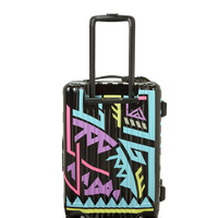 SPRAYGROUND® LUGGAGE A.I. PATH TO THE FUTURE III HARDSHELL CARRY-ON LUGGAGE - SANDFLOWER COLLAB