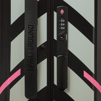 SPRAYGROUND® LUGGAGE A.I. PATH TO THE FUTURE III HARDSHELL CARRY-ON LUGGAGE - SANDFLOWER COLLAB