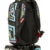 SPRAYGROUND® LUGGAGE A.I. PATH TO THE FUTURE III HARDSHELL CARRY-ON LUGGAGE - SANDFLOWER COLLAB