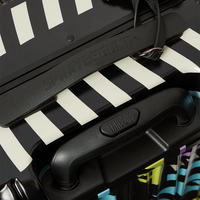 SPRAYGROUND® LUGGAGE A.I. PATH TO THE FUTURE III HARDSHELL CARRY-ON LUGGAGE - SANDFLOWER COLLAB