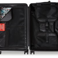 SPRAYGROUND® LUGGAGE A.I. PATH TO THE FUTURE III HARDSHELL CARRY-ON LUGGAGE - SANDFLOWER COLLAB
