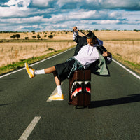 SPRAYGROUND® LUGGAGE SHARKS IN PARIS BLUR EFFECT FULL SIZE LUGGAGE