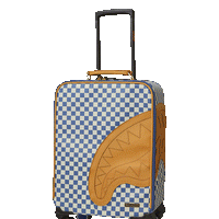 SPRAYGROUND® LUGGAGE LETTER CHECKERS SOFT CARRY-ON LUGGAGE