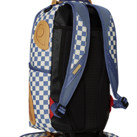 SPRAYGROUND® LUGGAGE LETTER CHECKERS SOFT CARRY-ON LUGGAGE