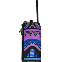 SPRAYGROUND® LUGGAGE AFRICAN INTELLIGENCE 12 BROOKLYN & BEYOND CARRY-ON LUGGAGE - SANDFLOWER COLLAB