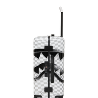 SPRAYGROUND® LUGGAGE BLACK STENCIL SHARK CARRY-ON LUGGAGE