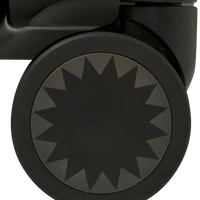 SPRAYGROUND® LUGGAGE CARGO PATCHES SHARKITECTURE CARRY-ON LUGGAGE BLACK WITH EXTRA STICKERS