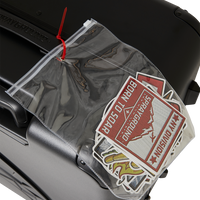 SPRAYGROUND® LUGGAGE CARGO PATCHES SHARKITECTURE FULL-SIZE LUGGAGE