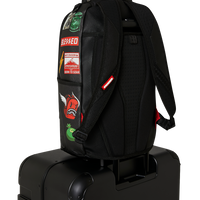 SPRAYGROUND® LUGGAGE CARGO PATCHES SHARKITECTURE FULL-SIZE LUGGAGE