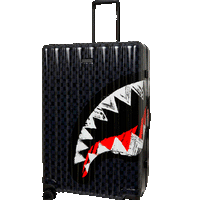 SPRAYGROUND® LUGGAGE SCRIBBLE SHARK FULL-SIZE LUGGAGE