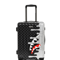 SPRAYGROUND® LUGGAGE SILVER SIDE DRIP CARRY-ON LUGGAGE