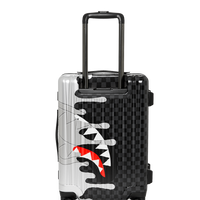 SPRAYGROUND® LUGGAGE SILVER SIDE DRIP CARRY-ON LUGGAGE