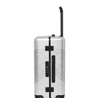 SPRAYGROUND® LUGGAGE SILVER SIDE DRIP CARRY-ON LUGGAGE