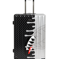 SPRAYGROUND® LUGGAGE SILVER SIDE DRIP FULL-SIZE LUGGAGE