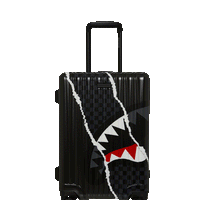 SPRAYGROUND® LUGGAGE SHARK SLASH CARRY-ON LUGGAGE