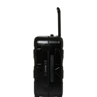 SPRAYGROUND® LUGGAGE THE GOLDEN FANG SHARK CARRY-ON LUGGAGE