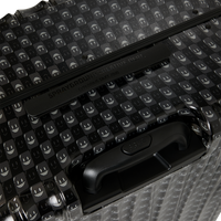 SPRAYGROUND® LUGGAGE SHARKS IN PARIS WTF BUBBLY BLACK CHECK FULL-SIZE LUGGAGE