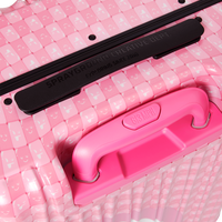 SPRAYGROUND® LUGGAGE SHINOBI SHARKS IN PARIS (PINK) CARRY-ON LUGGAGE