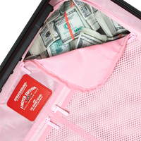 SPRAYGROUND® LUGGAGE SHINOBI SHARKS IN PARIS (PINK) CARRY-ON LUGGAGE