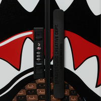 SHARKS IN PARIS GRIN & GRIND FULL-SIZE LUGGAGE