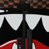 SHARKS IN PARIS GRIN & GRIND FULL-SIZE LUGGAGE