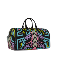 SPRAYGROUND® DUFFLE A.I. PATH TO THE FUTURE III DUFFLE - SANDFLOWER COLLAB (GLOW IN THE DARK)