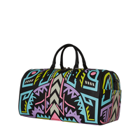 SPRAYGROUND® DUFFLE A.I. PATH TO THE FUTURE III DUFFLE - SANDFLOWER COLLAB (GLOW IN THE DARK)