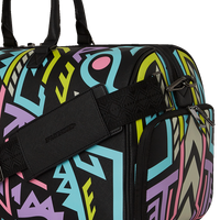 SPRAYGROUND® DUFFLE A.I. PATH TO THE FUTURE III DUFFLE - SANDFLOWER COLLAB (GLOW IN THE DARK)