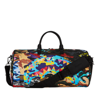 SPRAYGROUND® DUFFLE SLICED AND DICED CAMO DUFFLE