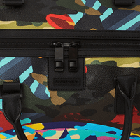 SPRAYGROUND® DUFFLE SLICED AND DICED CAMO DUFFLE