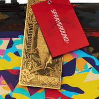 SPRAYGROUND® DUFFLE SLICED AND DICED CAMO DUFFLE