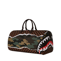 SPRAYGROUND® DUFFLE TEAR IT UP CAMO DUFFLE