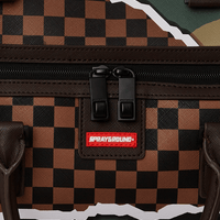 SPRAYGROUND® DUFFLE TEAR IT UP CAMO DUFFLE