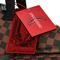 SPRAYGROUND® DUFFLE SHARKS IN PARIS CLEAR FOR TAKEOFF SHARK MEDIUM DUFFLE