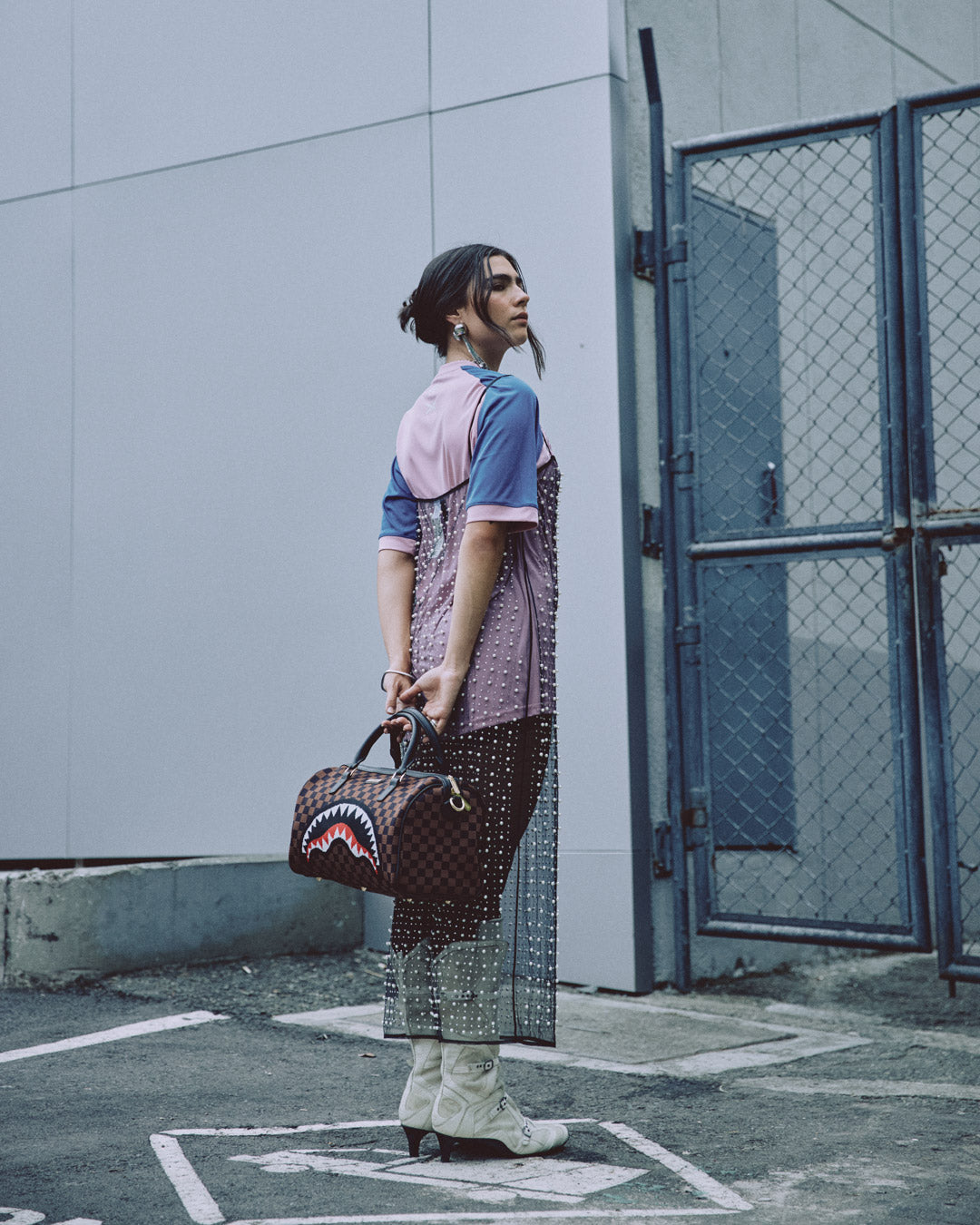 KYOTOKNIT SHARKS IN PARIS MINI DUFFLE – SPRAYGROUND®